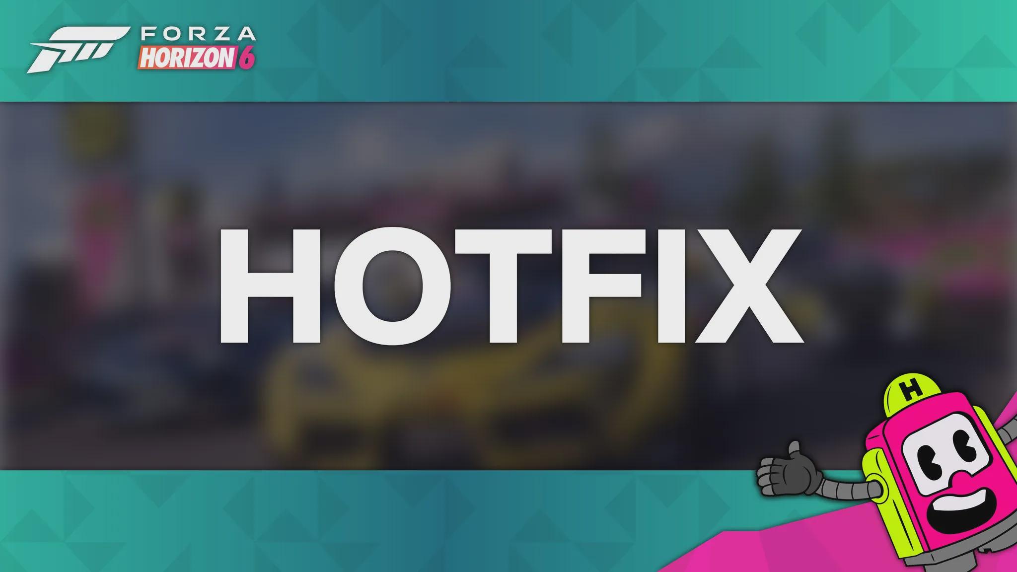 Forza Horizon 6 drifting hotfix for Manual with Clutch and Horizon Drifting Sessions