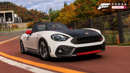 Forza Horizon 6 Italian Exotics Autumn reward cars including the Abarth 124 Spider and Lamborghini Huracán EVO