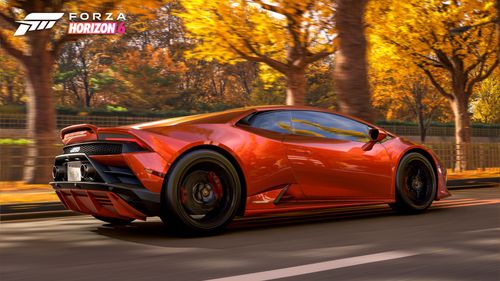Forza Horizon 6 Italian Exotics Autumn reward cars including the Abarth 124 Spider and Lamborghini Huracán EVO