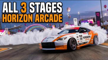 FH5 Horizon Arcade Mini Game Daily Challenge – 3 Stage Drifting Win | Nissan Z