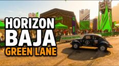 FH5 Green Lane Daily Challenge – Visit Horizon Baja Festival Outpost | Horizon Road Trip Autumn