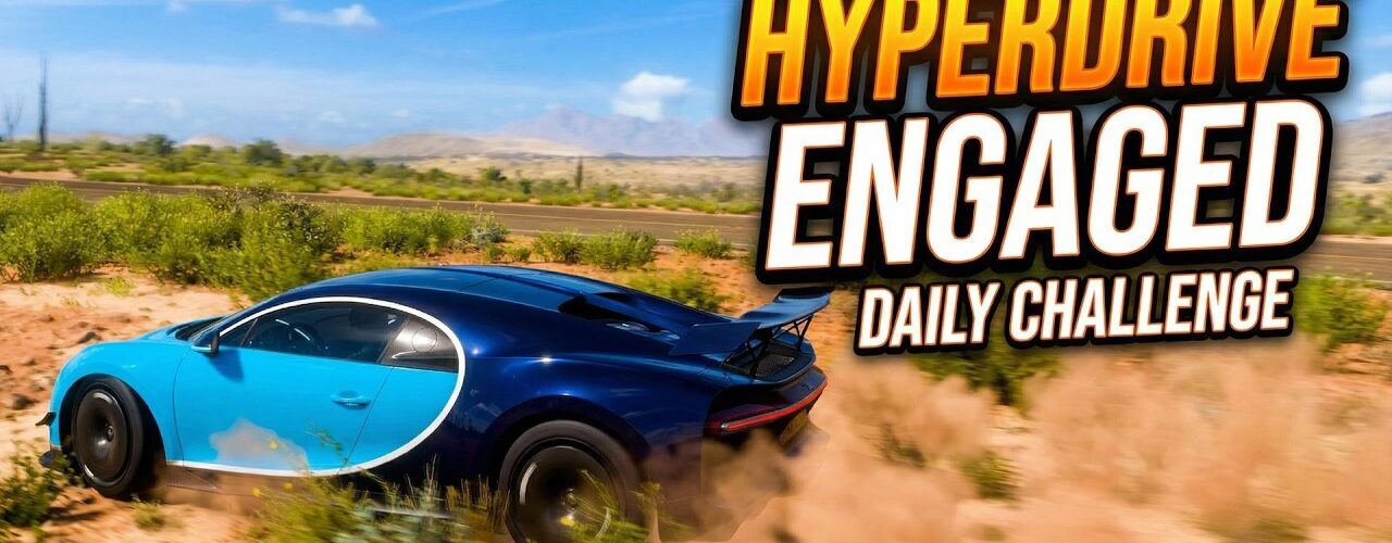 FH5 Hyperdrive Engaged Daily Challenge | Earn 12 Stars at Speed Traps Any Hypercar