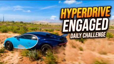 FH5 Hyperdrive Engaged Daily Challenge | Earn 12 Stars at Speed Traps Any Hypercar
