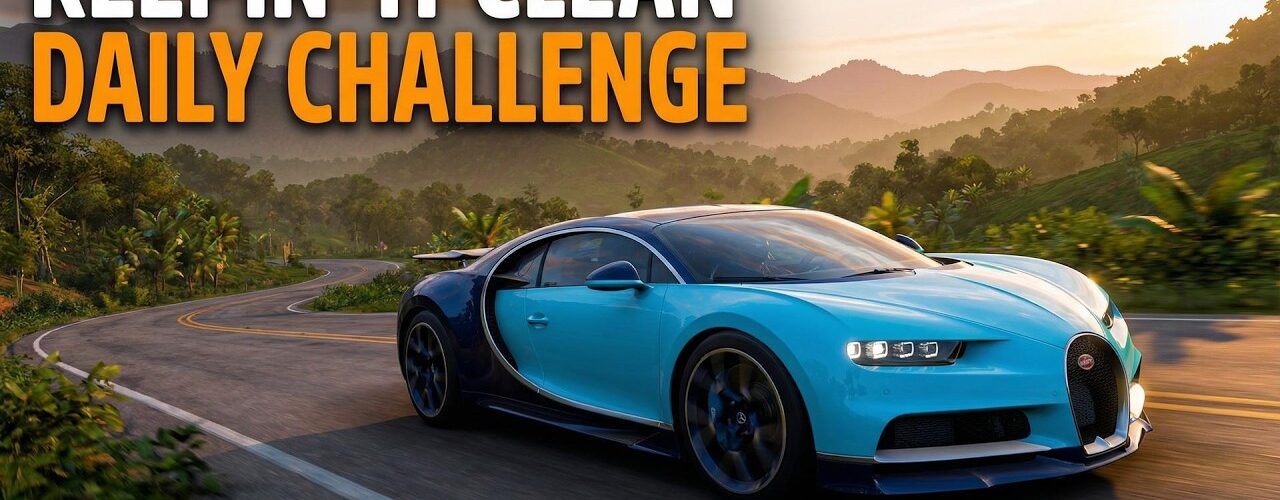 FH5 Keepin' It Clean Daily Challenge | Earn 3 Clean Racing Skills Road Race
