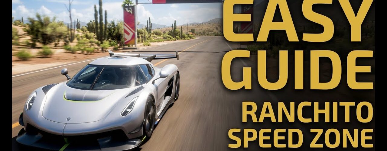EASY Ranchito Speed Zone Guide! (FH5 Horizon Road Trip)