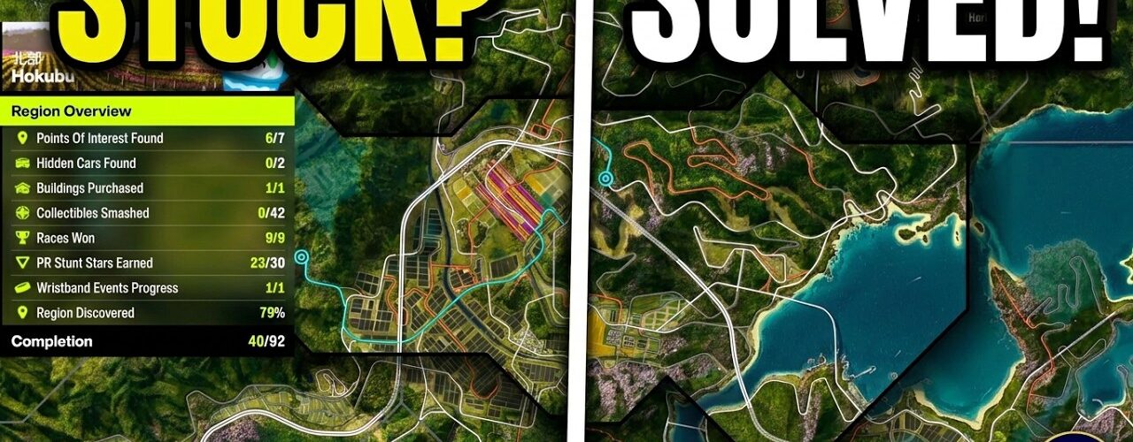 FH6 100% Map Discovery Guide: Stop Being Stuck at 99%