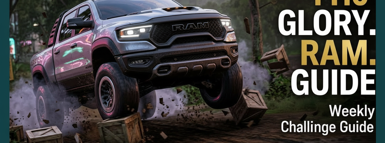 FH6 Guts. Glory. Ram. Weekly Challenge Guide