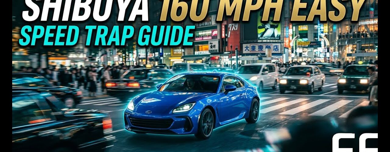FH6 Shibuya Crossing Speed Trap Guide