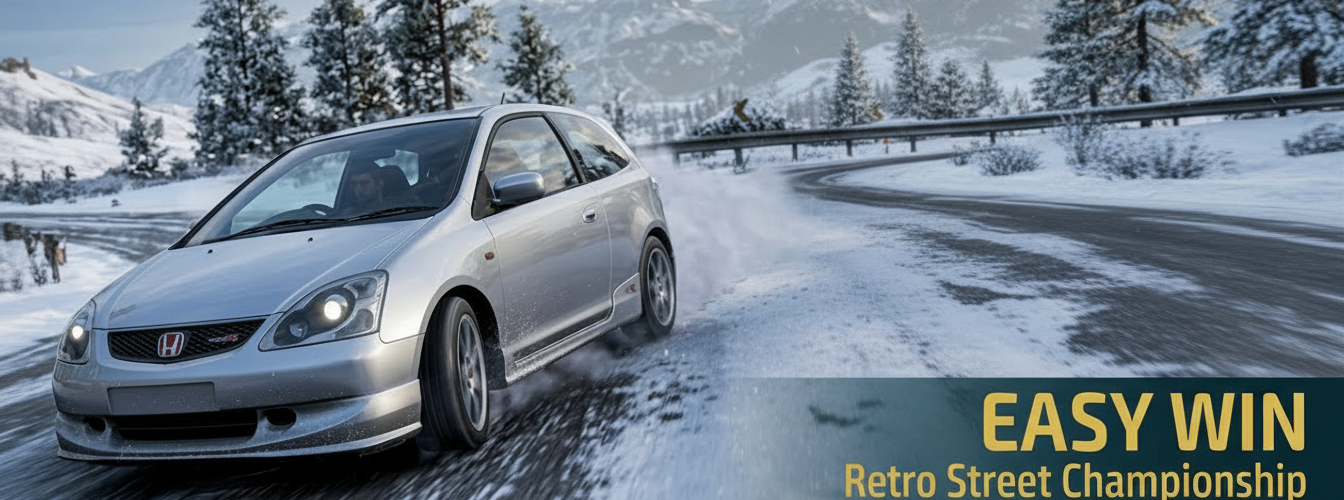 EASY WIN: Retro Street Championship FH5 (Winter Season)