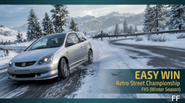 EASY WIN: Retro Street Championship FH5 (Winter Season)