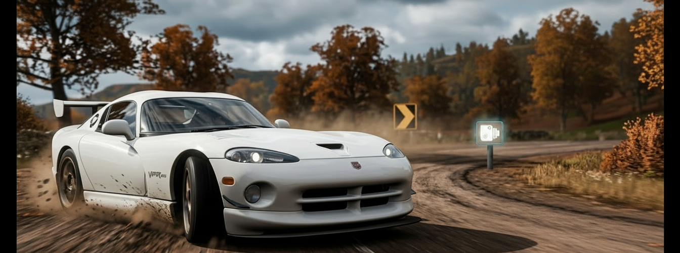 Forza Horizon 6 Nangan Turn Speed Trap Guide (Autumn Playlist