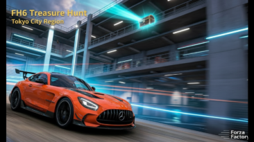 FH6 Treasure Hunt: Tokyo City Region Location Guide