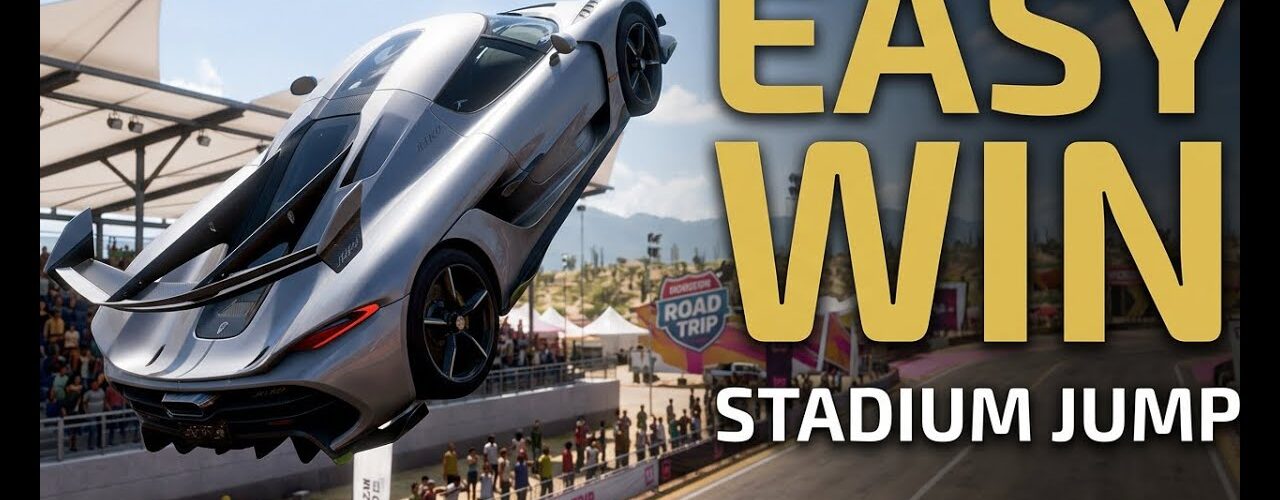 INSANE Jump! Stadium Jump Danger Sign FH5 Guide 🚀