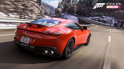 2020 Ferrari Roma in Forza Horizon 6 Italian Exotics Winter