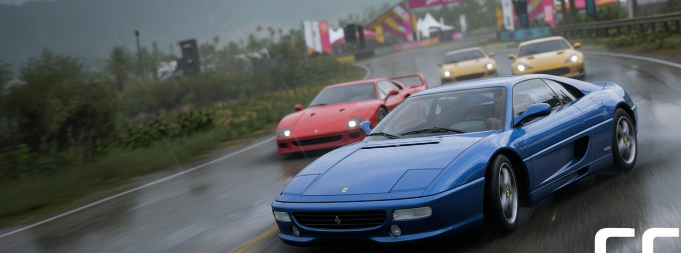 FH6 Driving in the 90's Trial Guide (Ferrari F355 Tune)