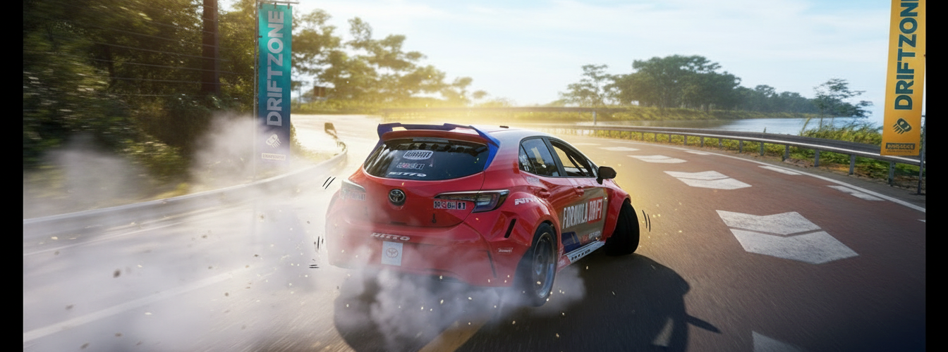 FH6 River Run Drift Zone Guide - Spring Festival Playlist