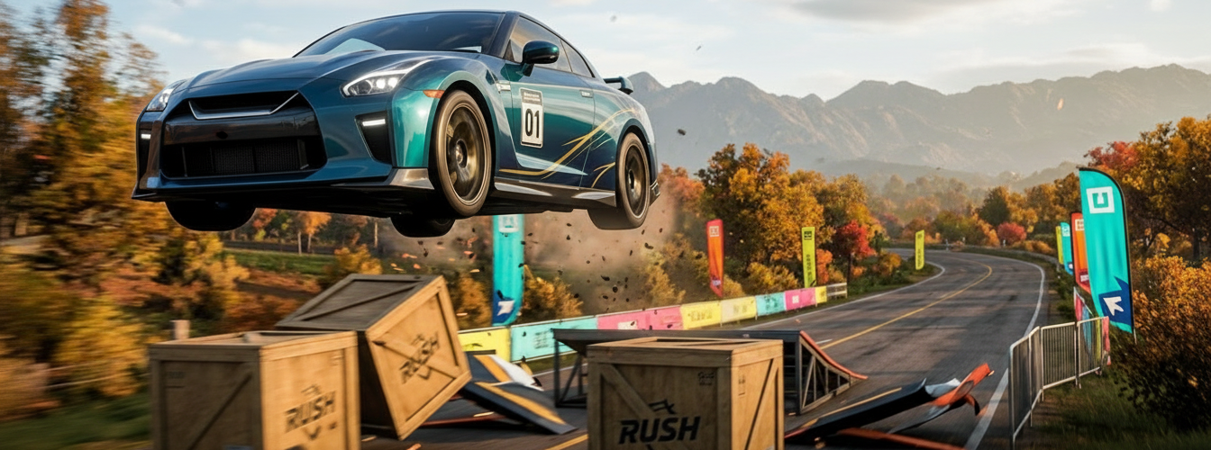 FH6 Rush Hour Guide: How to Find Horizon Rush Events