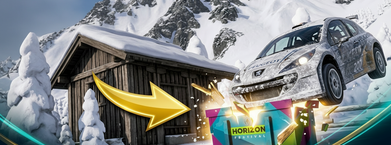 FH6 Winter Treasure Hunt Location Guide
