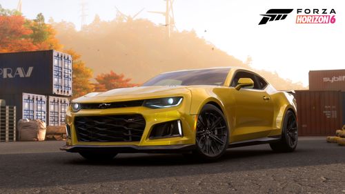 2024 Chevrolet Camaro ZL1 in Forza Horizon 6 Horizon Mascot Party Autumn