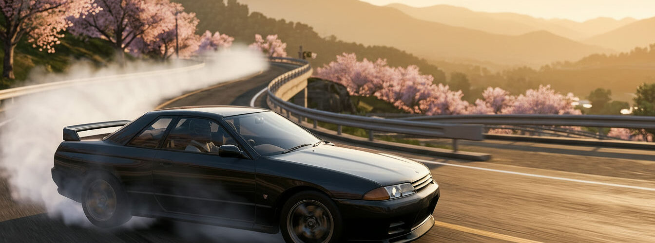 FH6 Kawazu Nanadaru Loop Bridge Drift Zone Guide