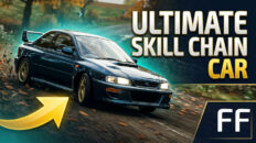 Subaru Impreza 22B-STi Skill Chain Build for FH6