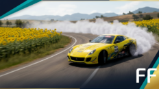 Sunflower Fields Drift Zone 100k Points Guide for FH6